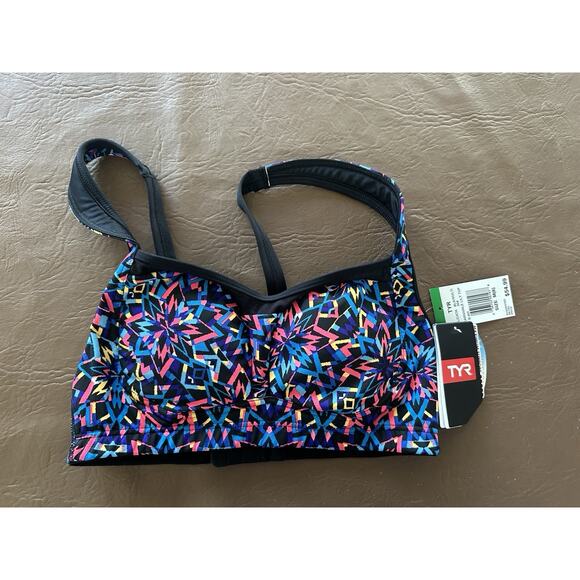 TYR Bikini Top Girls Racerback Swim Sz M - Picture 1 of 3